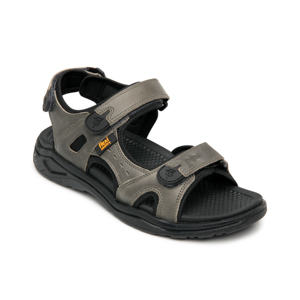 Flexi Country Men's Sandal with Adjustable Width Style 411001 Gray