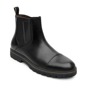 Men's Zip-up Boot Style 411202 Black