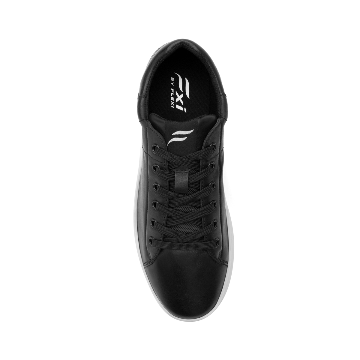 Men's Urban Sneaker with Extra Soft Leather Style 412402 Black