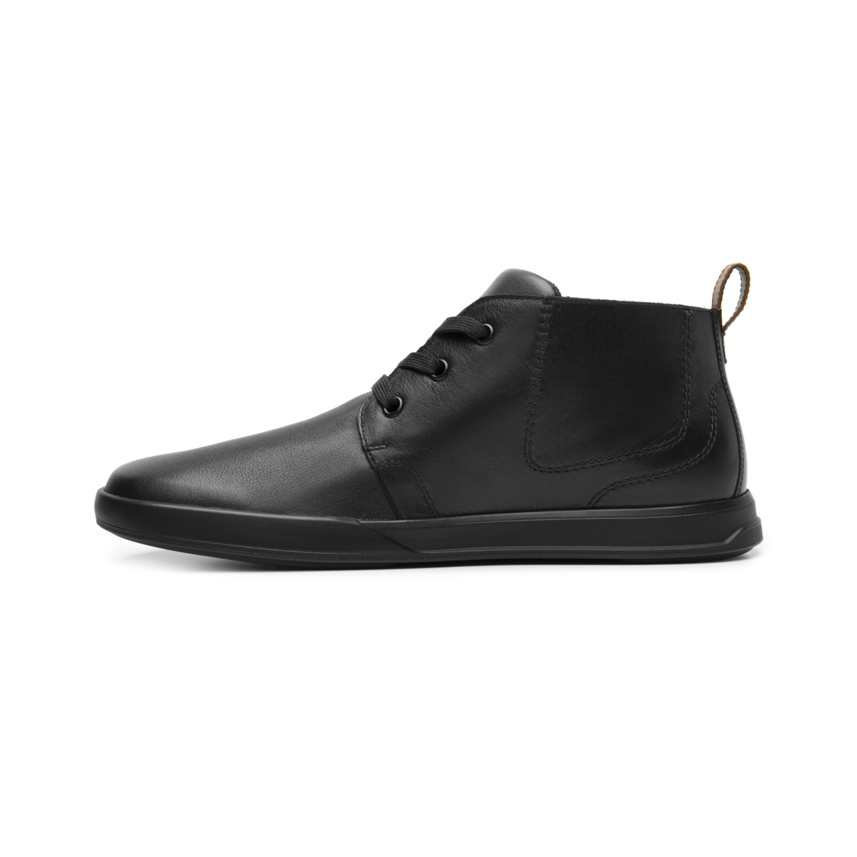 Men's Extra Soft Leather Boot Style 412405 Black