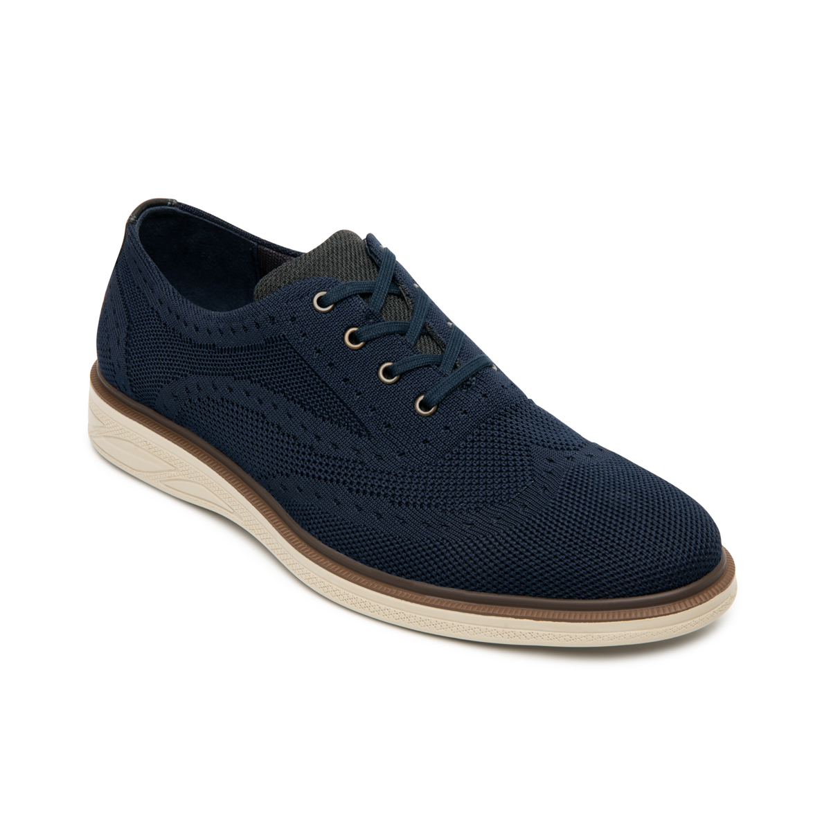 Oxford Chinela Tejida Flexi para Hombre con Suela Ligera Estilo 413104 Marino