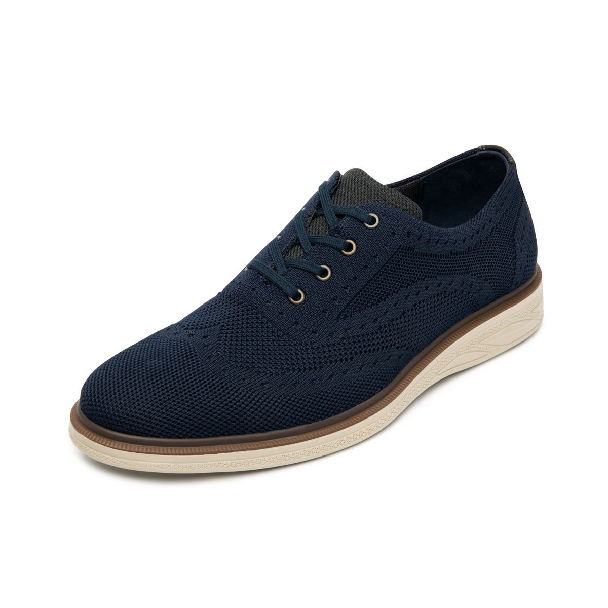 Oxford Chinela Tejida Flexi para Hombre con Suela Ligera Estilo 413104 Marino