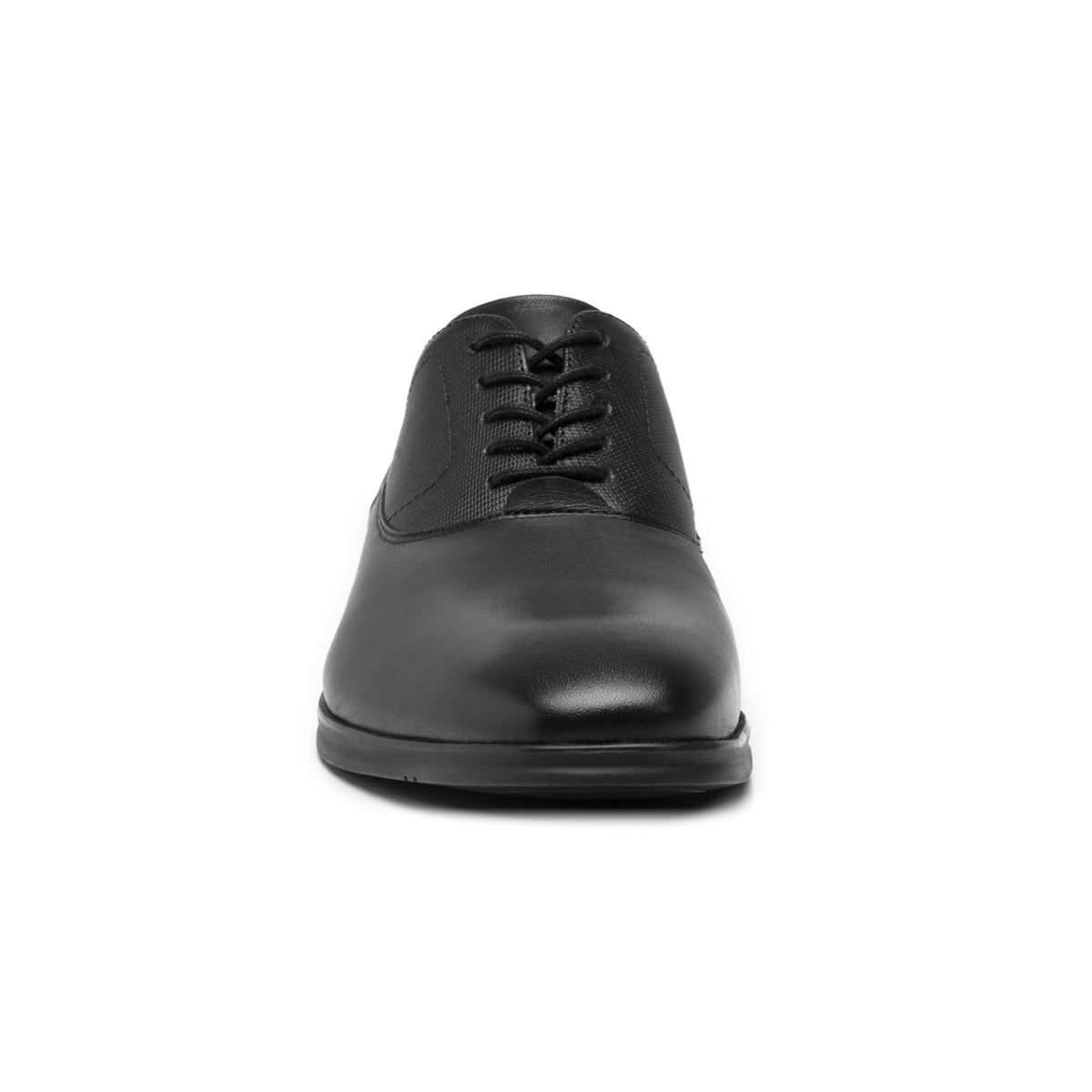 Zapato Oxford Flexi para Hombre con Piel Extra Suave Estilo 413602 Negro