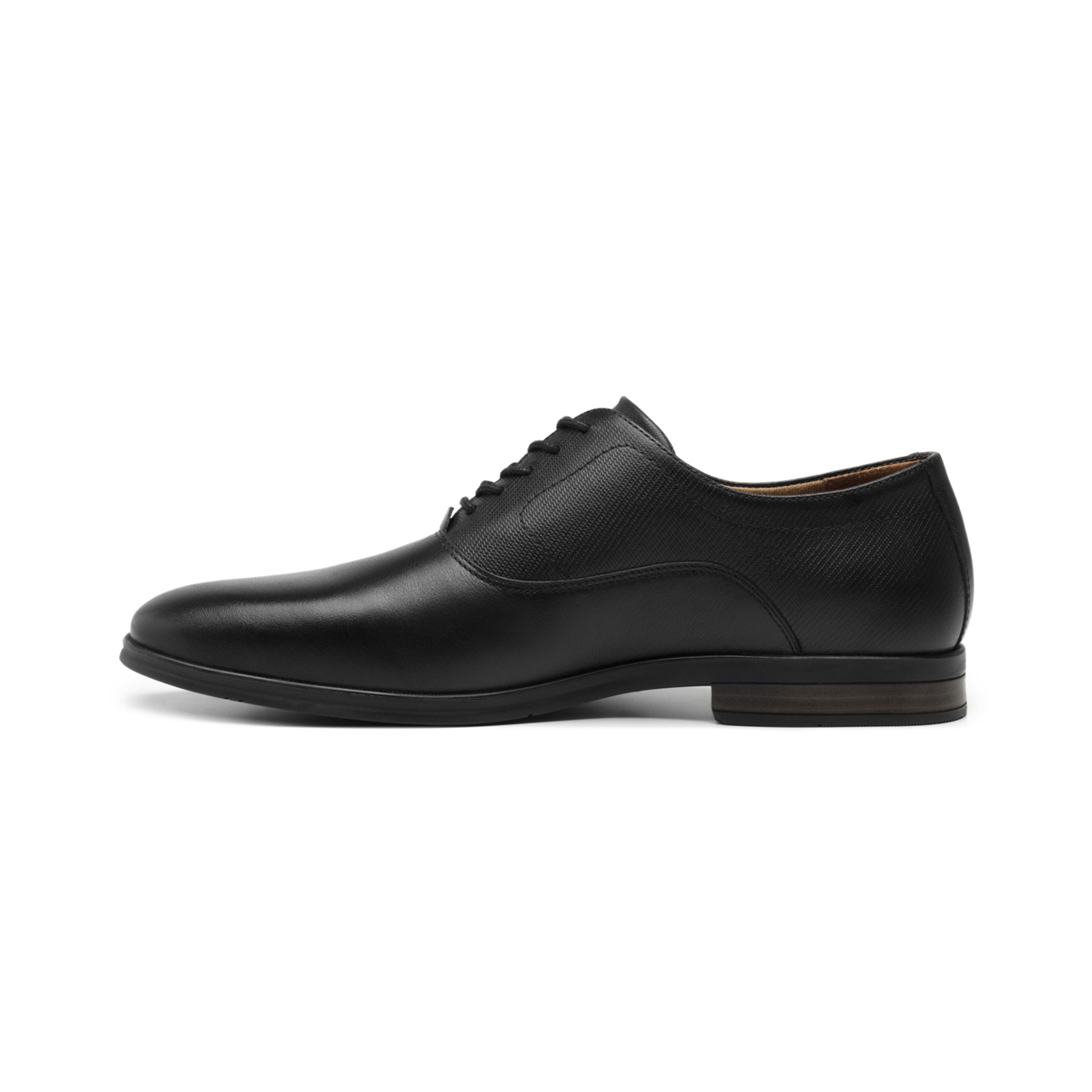 Zapato Oxford Flexi para Hombre con Piel Extra Suave Estilo 413602 Negro