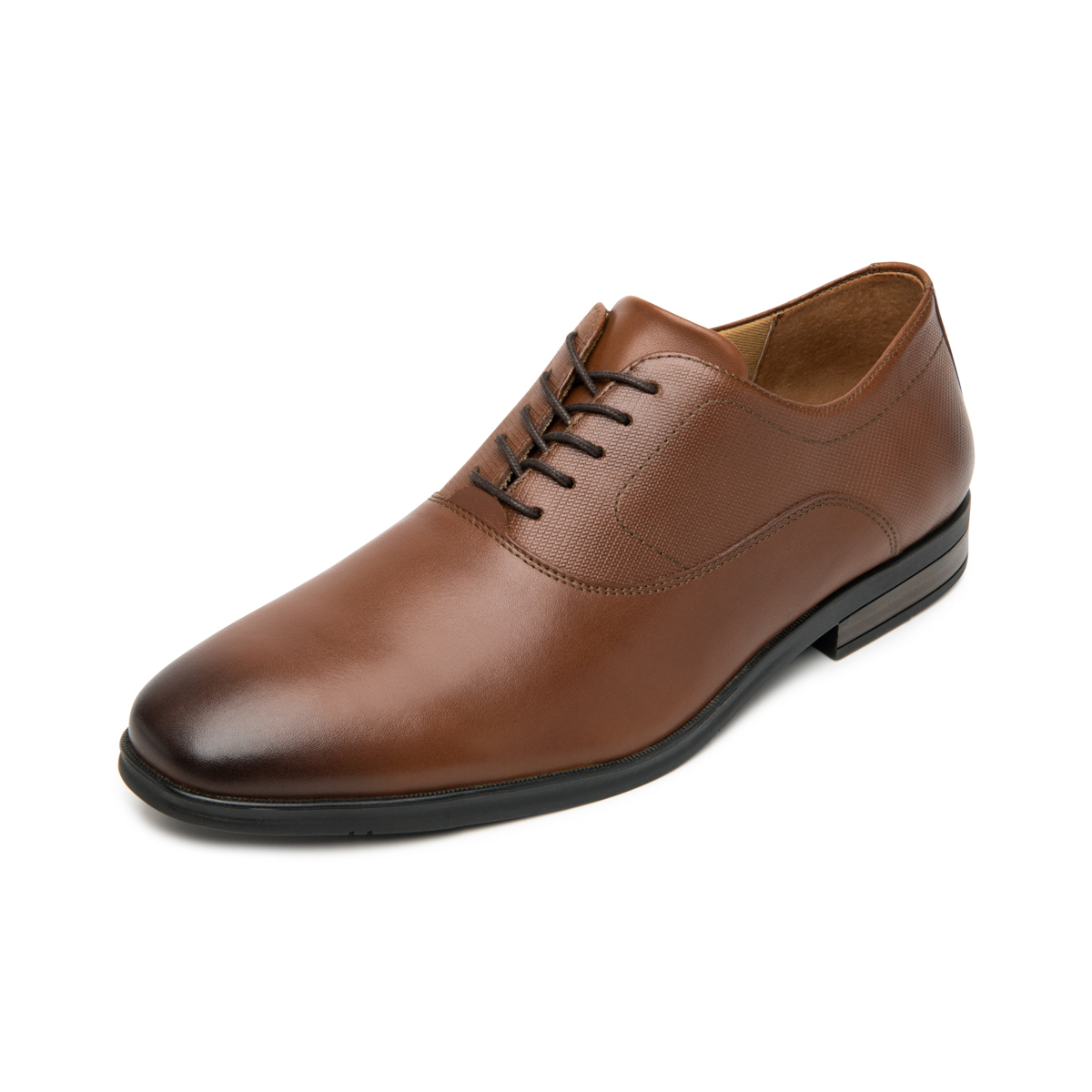 Zapato Oxford Flexi para Hombre con Piel Extra Suave Estilo 413602 Tan