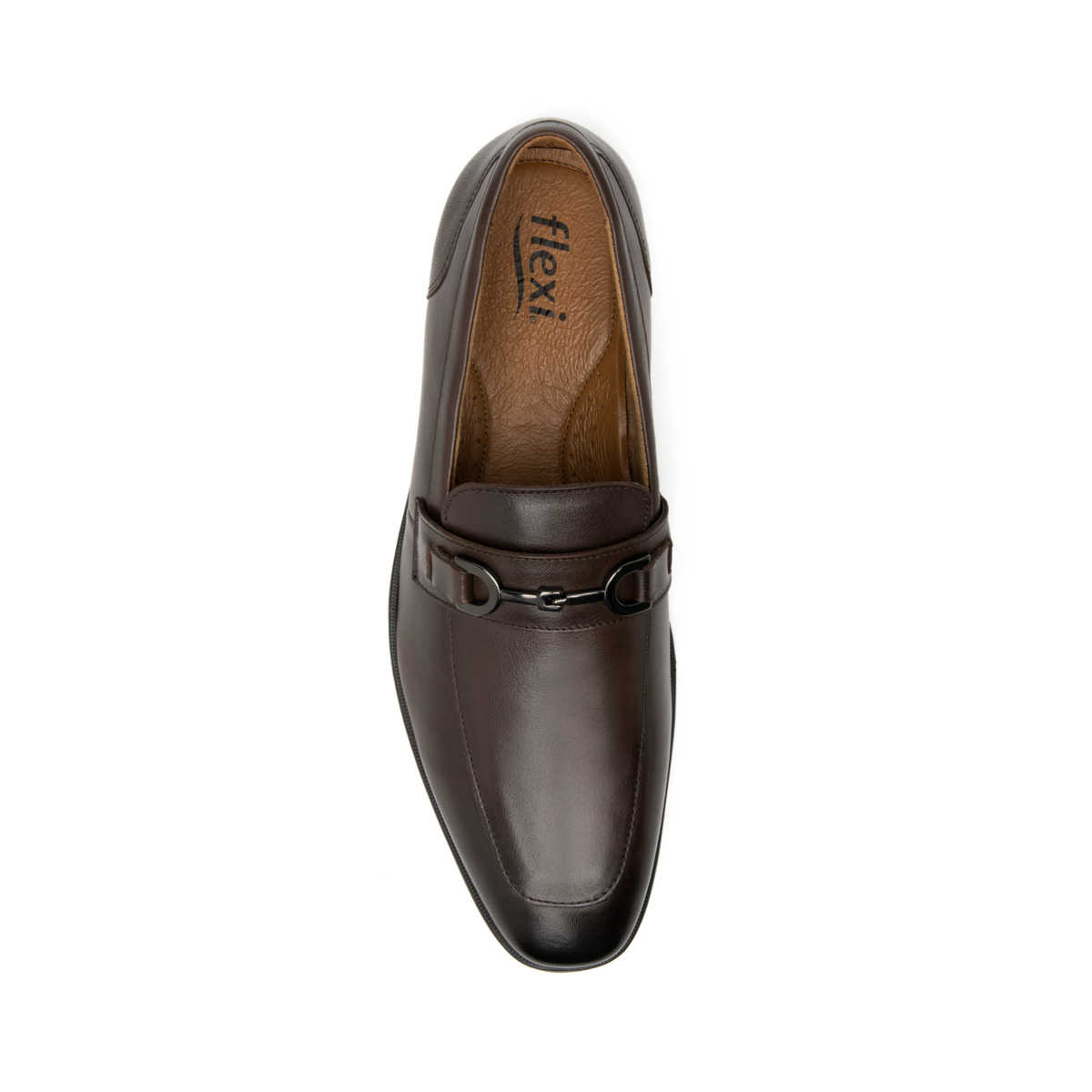 Loafer Flexi para Hombre con Piel Extra Suave Estilo 413603 Chocolate