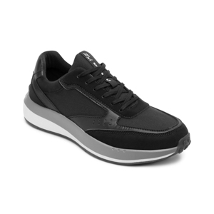 Men's Casual Sneaker with Lightweight Sole Style 413901 Black