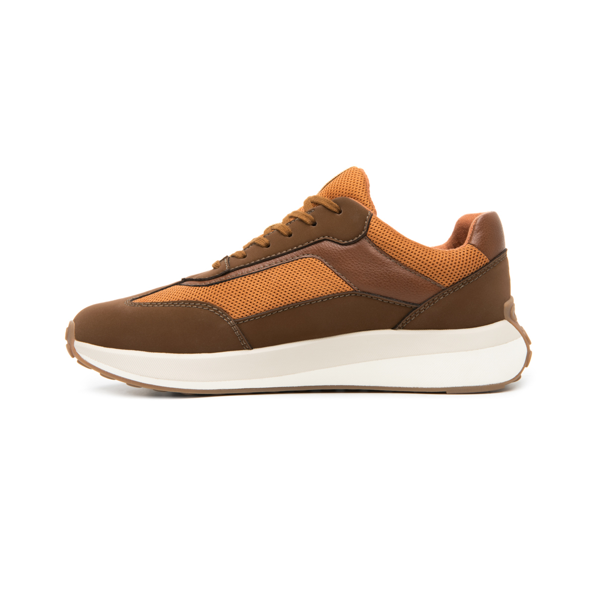 Sneaker Casual Flexi para Hombre con Suela Ligera Estilo 413902 Tabaco