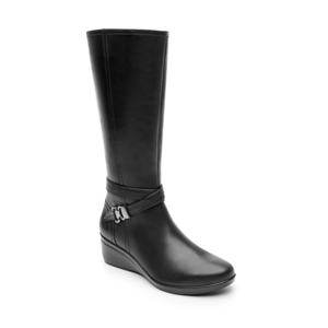Women's Boot with Internal Zipper Style 45226 Black
