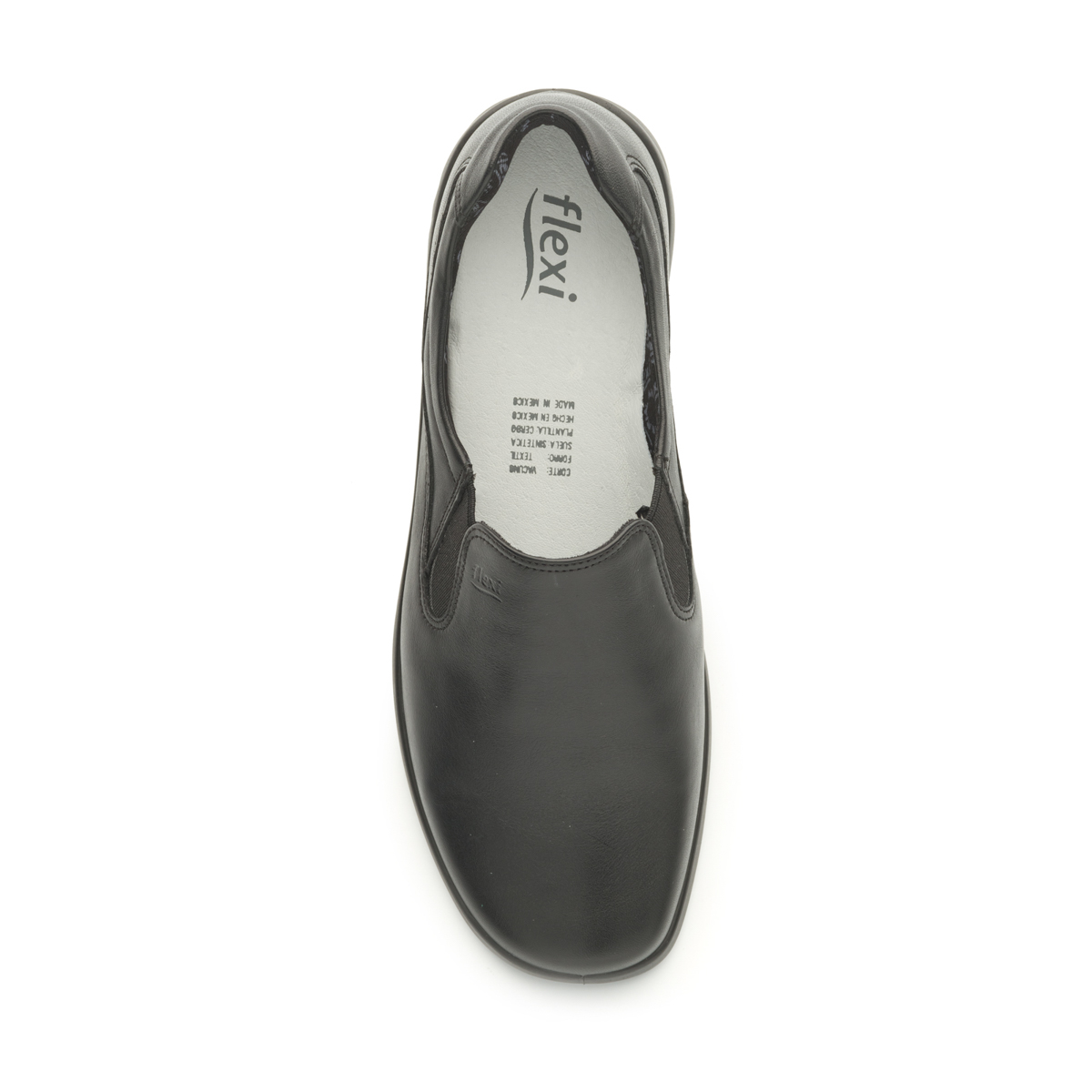 Flat Casual Flexi Con Sistema De Mejor Agarre Para Mujer - Estilo 48301 Negro