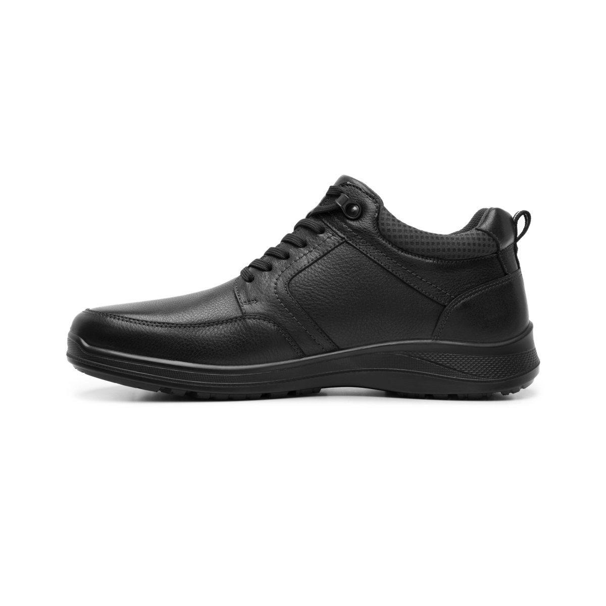 Botín Casual Flexi para Hombre con Amarre Frontal Estilo 50816 Negro