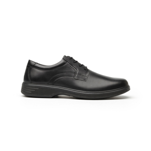 Men's Soft Walking Flexi Casual Office Shoe - Style 59301 Black