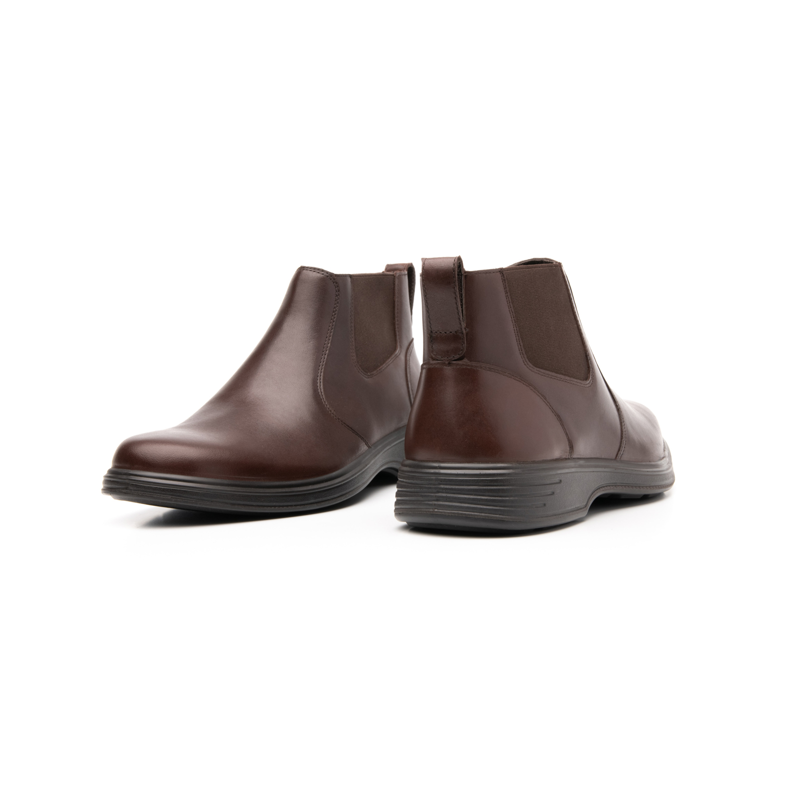 Flexi Casual Office Booty with Soft Walking System for Men - Style 59305 Dk Porto