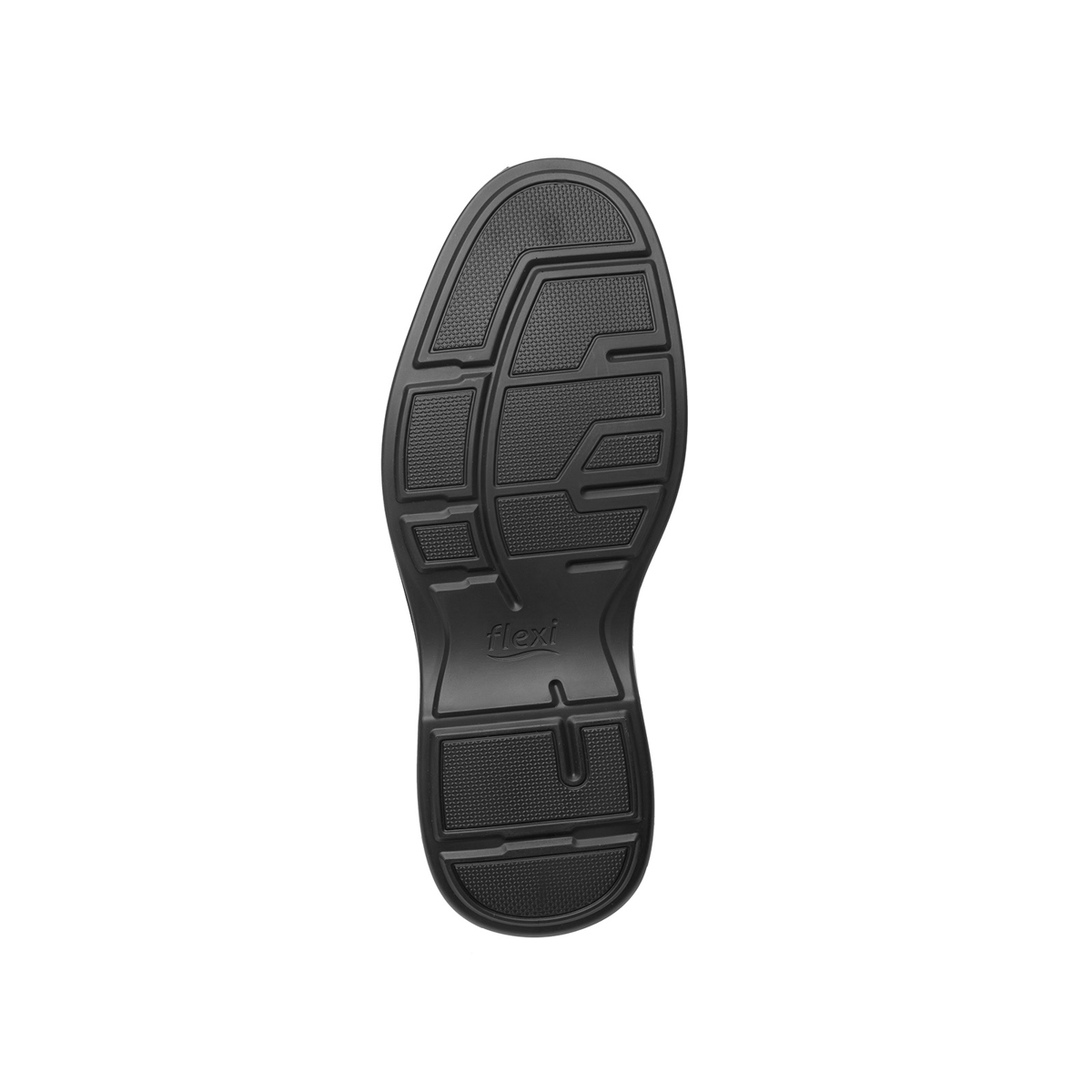 Botín Casual Para Oficina Flexi Con Sistema Walking Soft Para Hombre - Estilo 59305 Negro