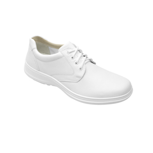 Men's Casual Service/Clinic Flexi Shoe - 63201 Style White