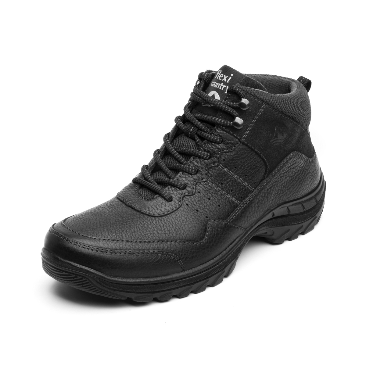 Botín Outdoor Puntera Flexi Country para Hombre Estilo 66517 Negro