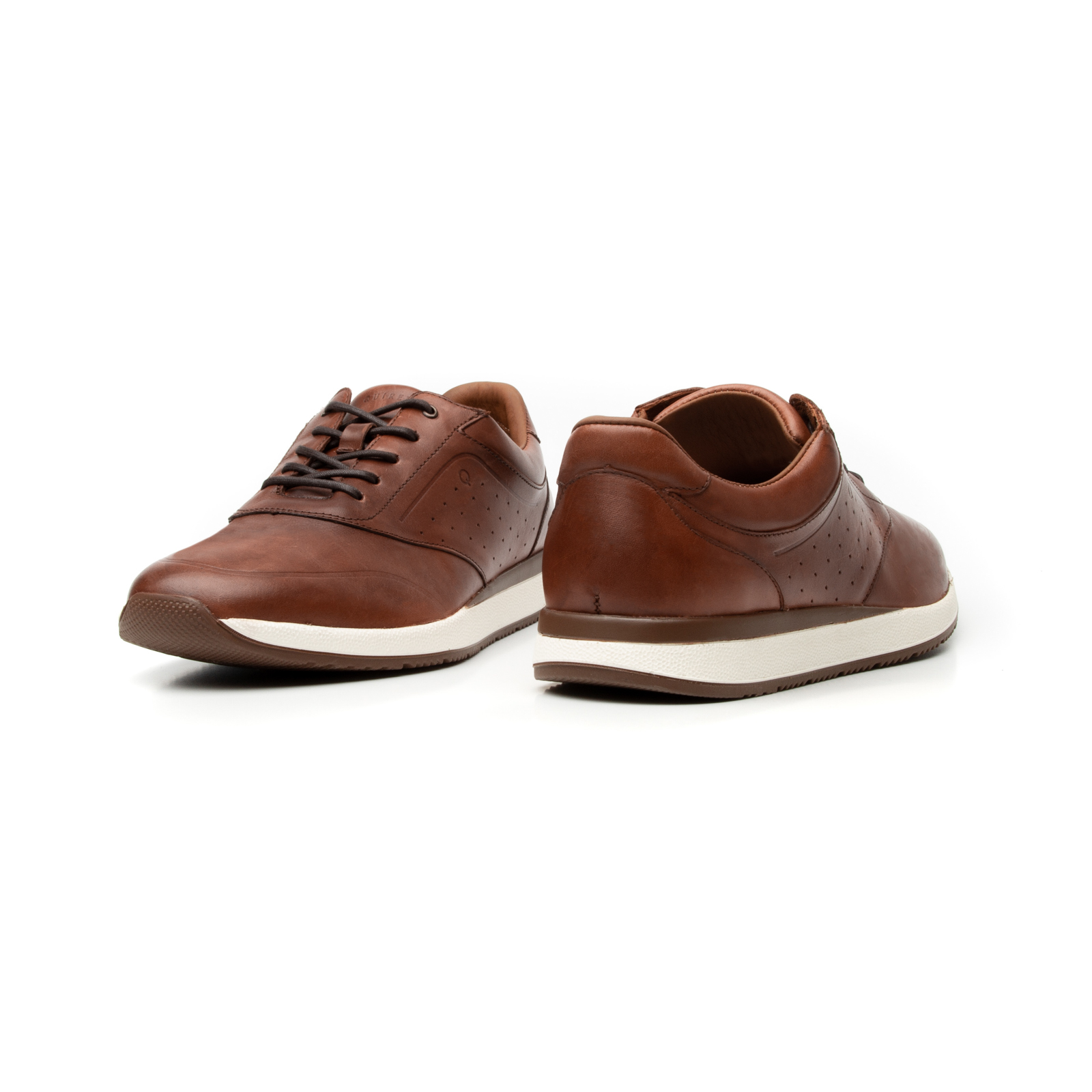 Quirelli Men's Urban Sneaker with Hexafoam Style 700605 Brandy