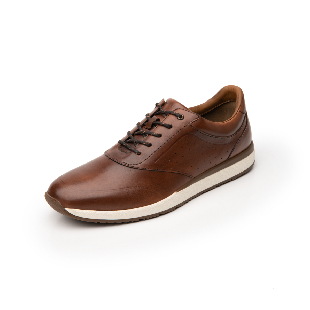 Quirelli Men's Urban Sneaker with Hexafoam Style 700605 Brandy