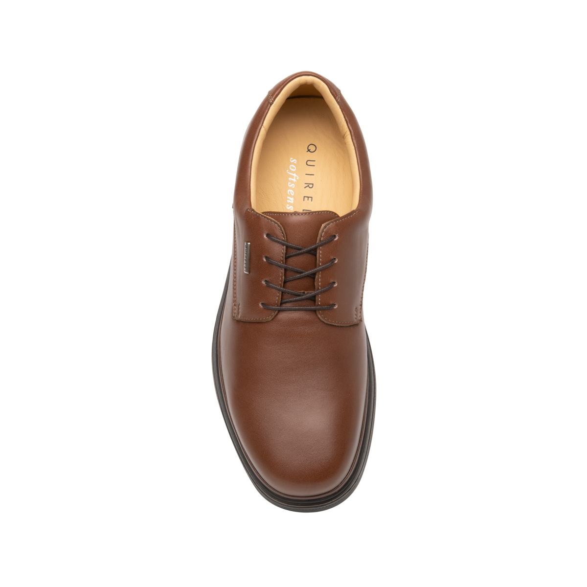 Zapato Choclo Quirelli para Hombre con corte acojinado Estilo 700801 Brandy