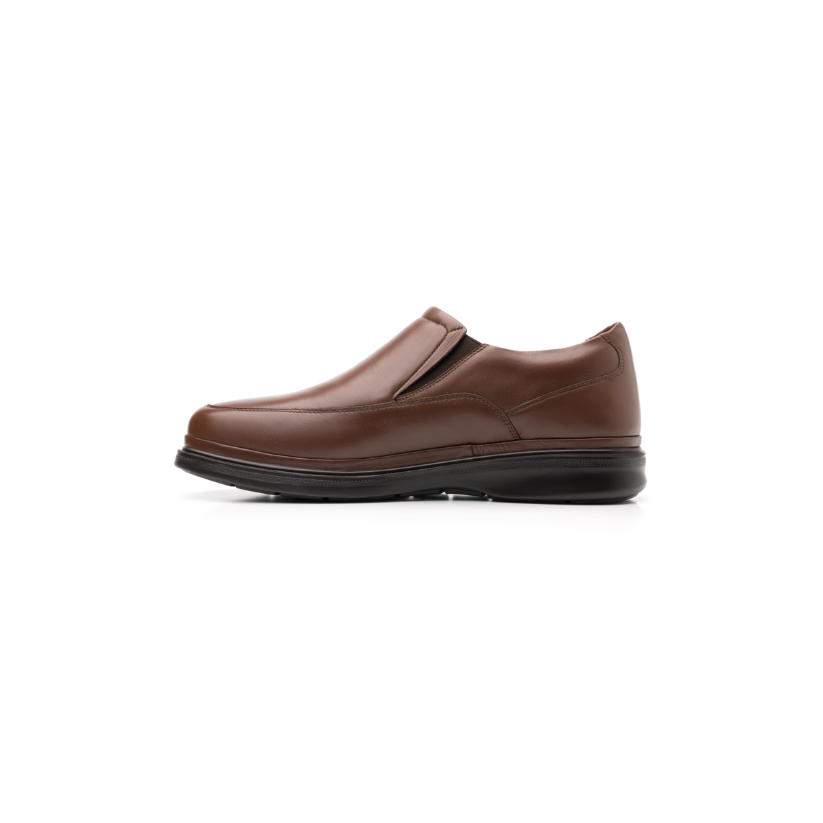 Mocasín Para Oficina Quirelli Con Doble Plantilla Para Hombre - Estilo 700803 Café