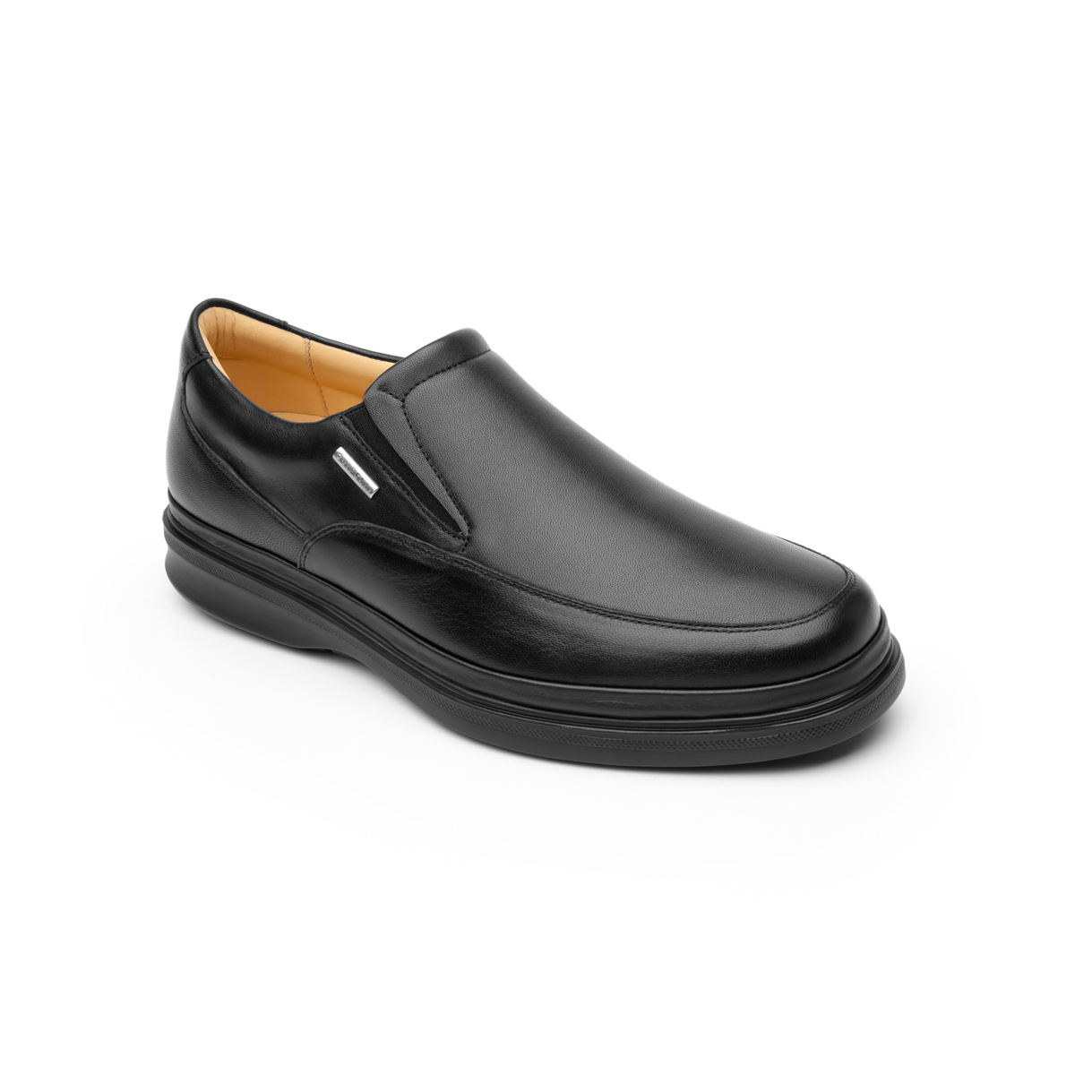 Mocasín Clásico Quirelli Con Piel De Borrego Para Hombre - Estilo 700803 Negro