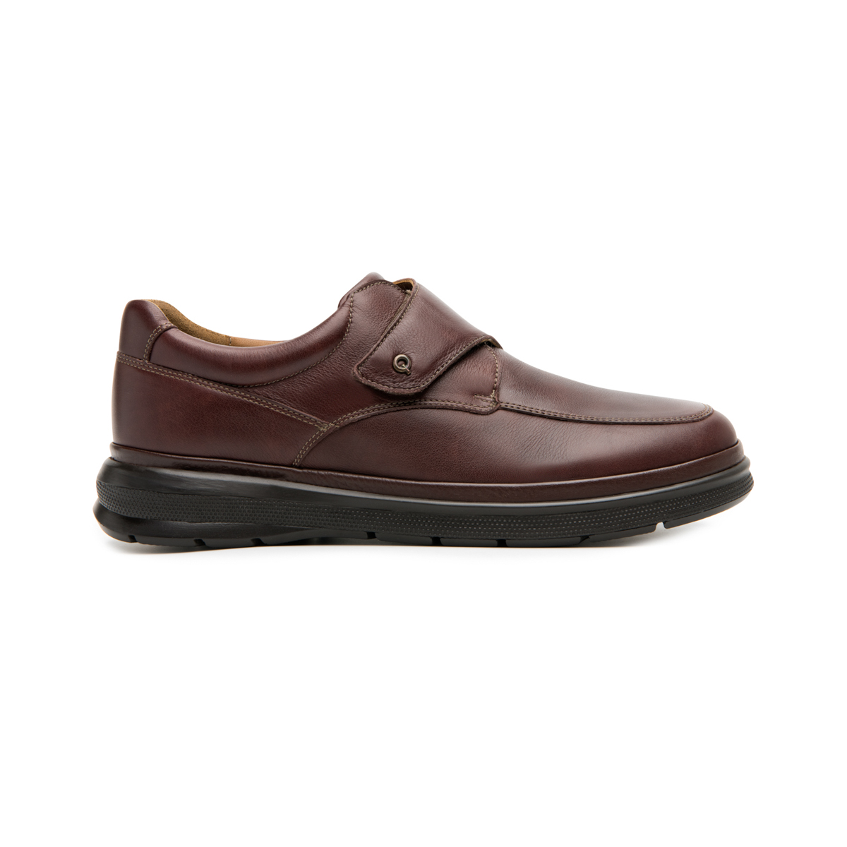 Quirelli Men's Velcro Shoe Style 701210 Dark Brown