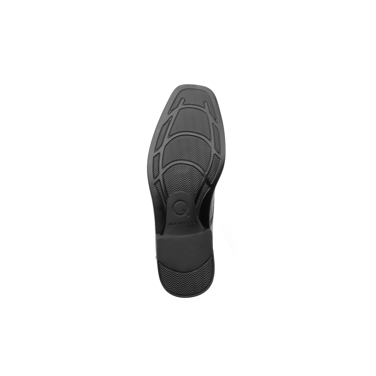 Zapato Casual Para Oficina Quirelli Con Corte Acojinado Para Hombre - Estilo 701301 Negro