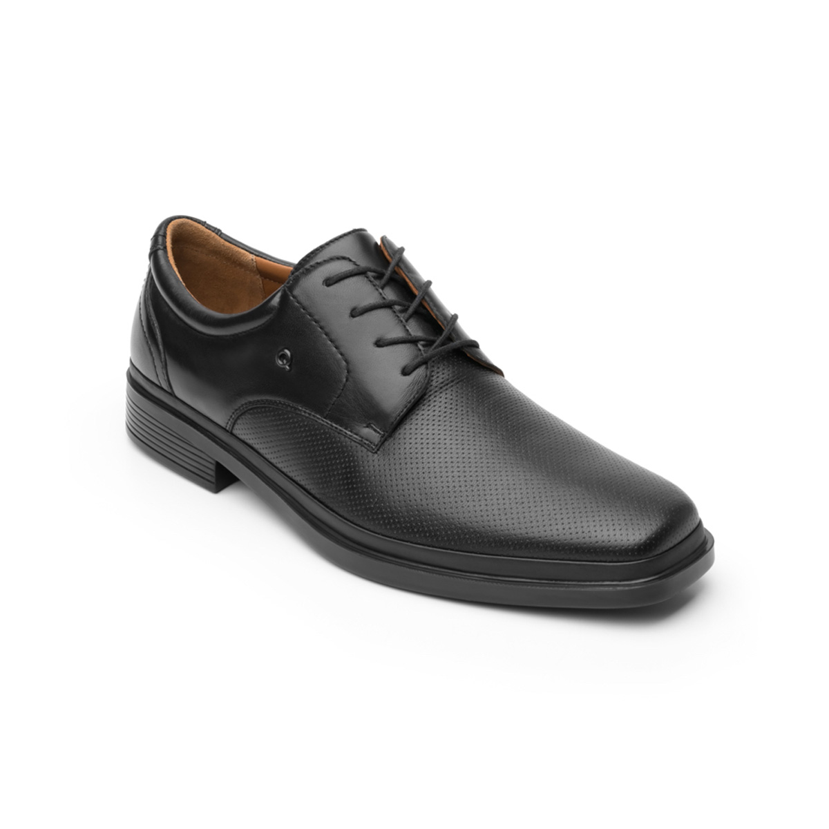 Zapato Casual Para Oficina Quirelli Con Corte Acojinado Para Hombre - Estilo 701301 Negro