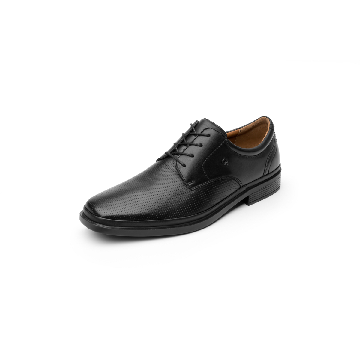Zapato Casual Para Oficina Quirelli Con Corte Acojinado Para Hombre - Estilo 701301 Negro