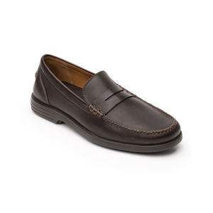 Flowtek Men's Extra Lightweight Dressing Moccasin - 701601 Coffee Style Flowtek Men's Extra Lightweight Dressing Moccasin - 701601 Coffee Style