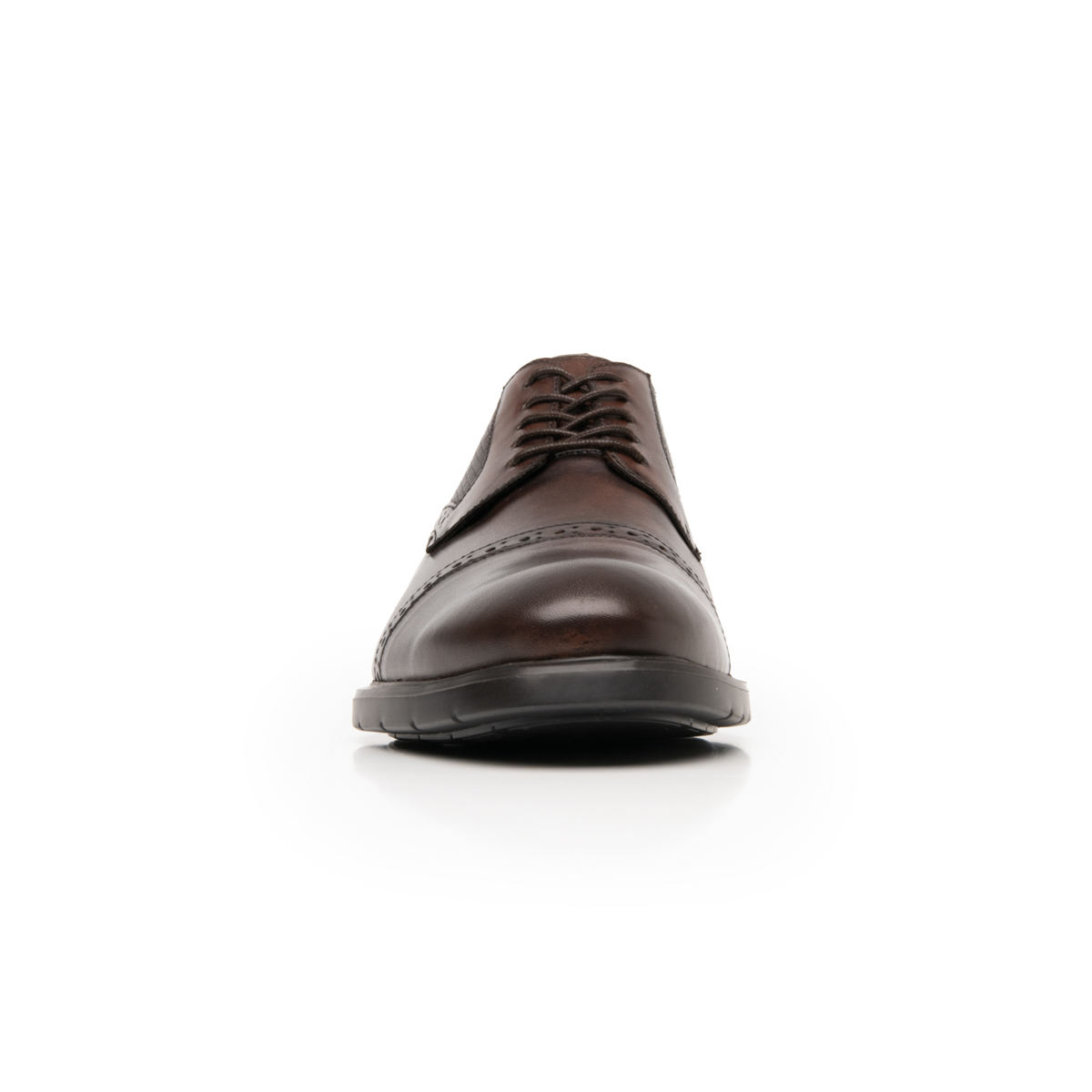 Quirelli Men's Derby Shoe with extra light sole Style 702102 Chocolate