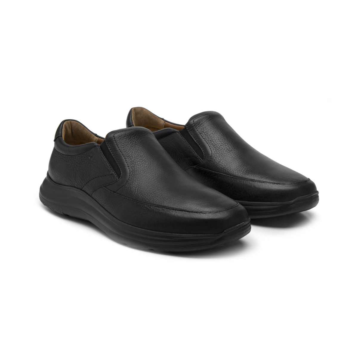 Slip On Casual Quirelli para Hombre con Corte Acojinado Estilo 702508 Negro