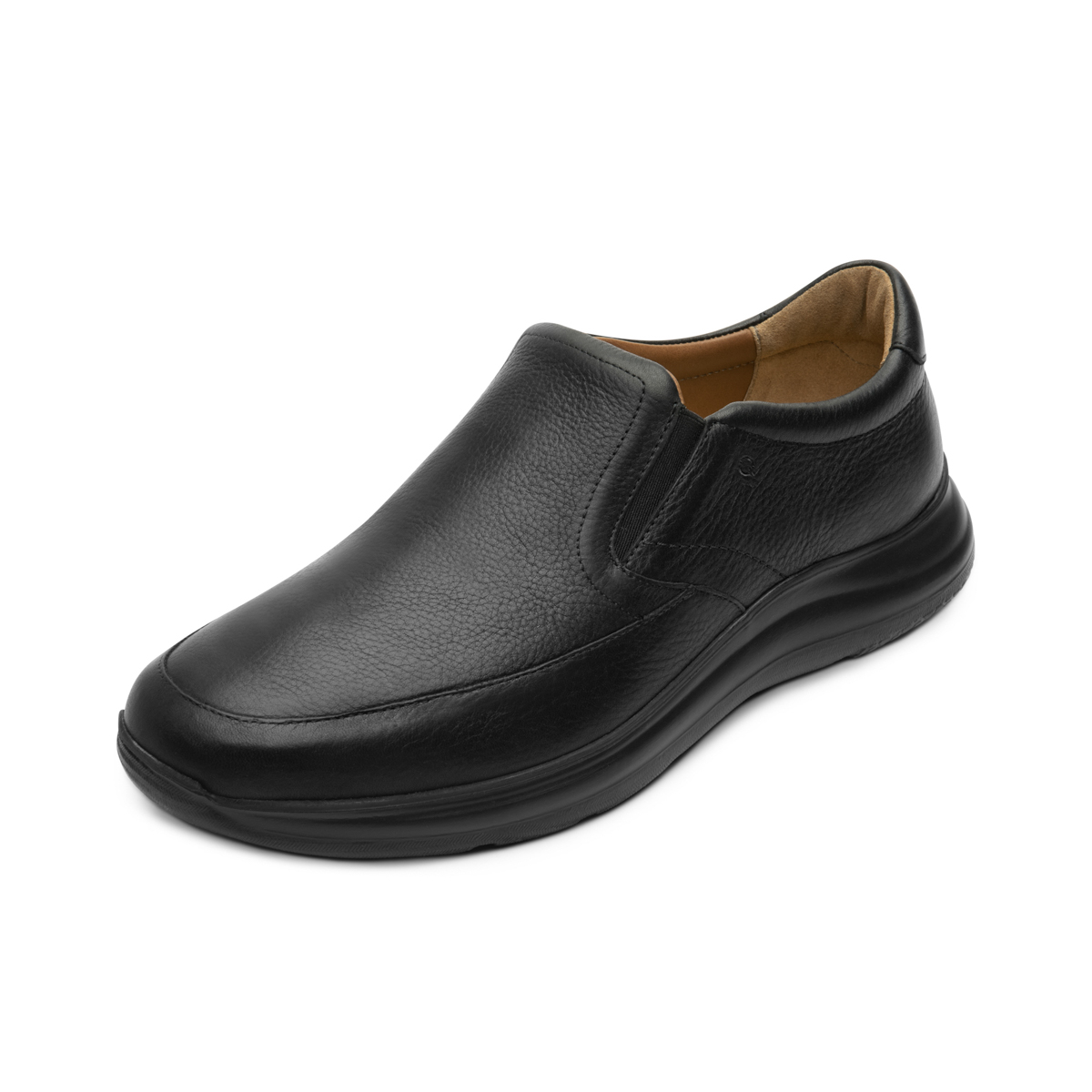 Slip On Casual Quirelli para Hombre con Corte Acojinado Estilo 702508 Negro