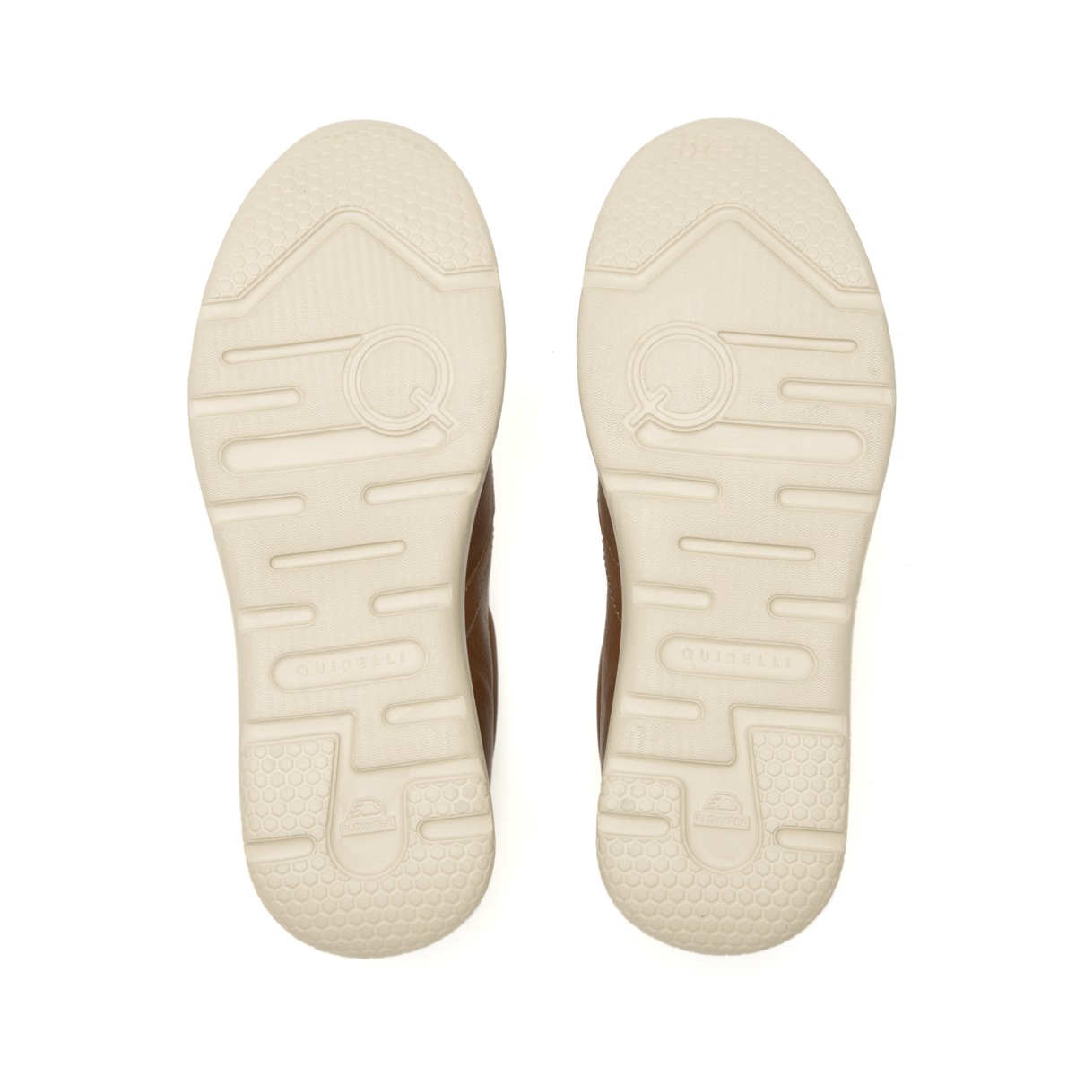 Slip On Casual Quirelli para Hombre con Corte Acojinado Estilo 702508 Tan