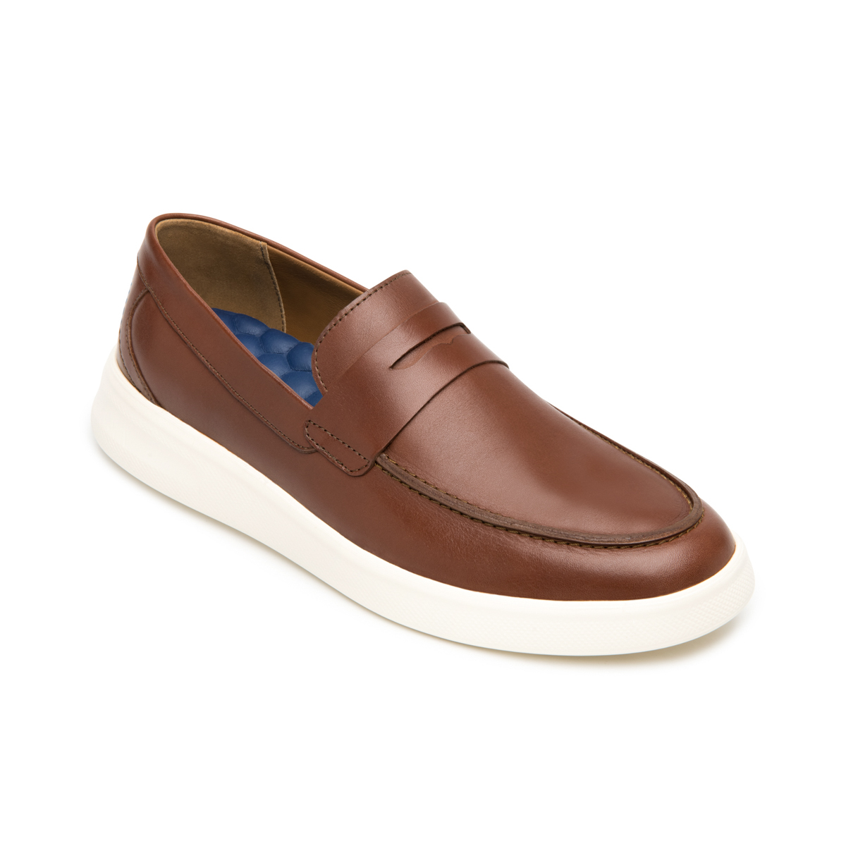 Quirelli Men's Penny Loafer with Hexafoam Insole Style 702909 Brown