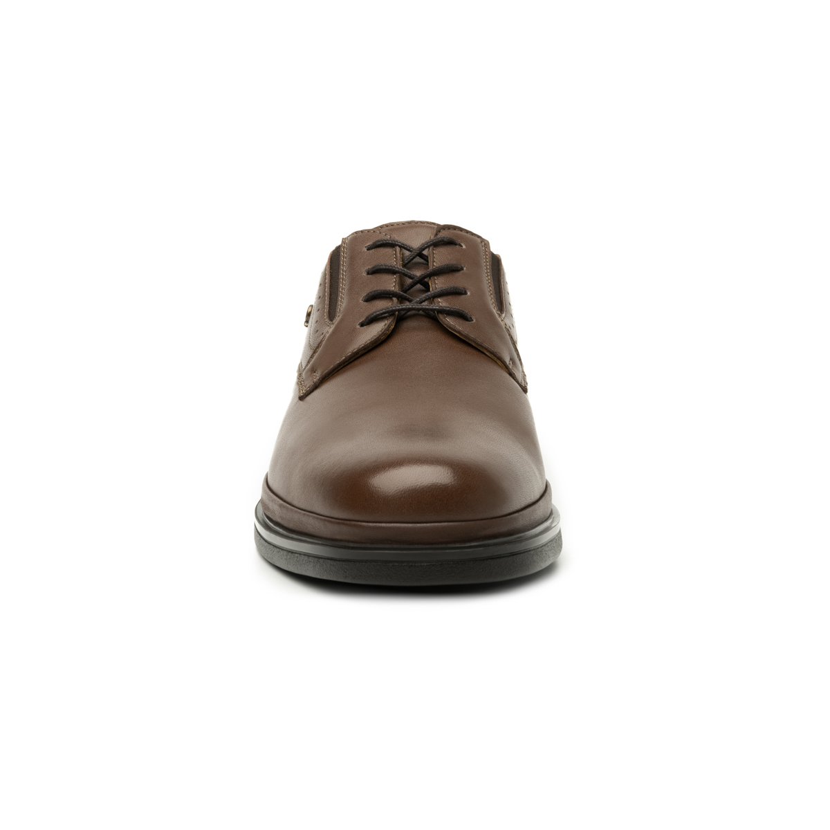 Zapato Derby Liso Quirelli para Hombre con California Auténtico Estilo 703301 Brandy