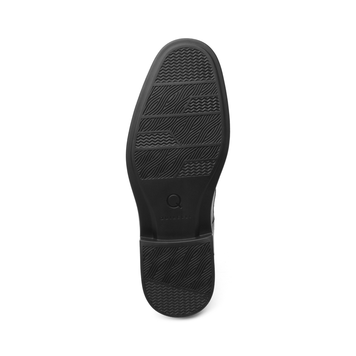 Zapato Derby Liso Quirelli para Hombre con California Auténtico Estilo 703301 Negro