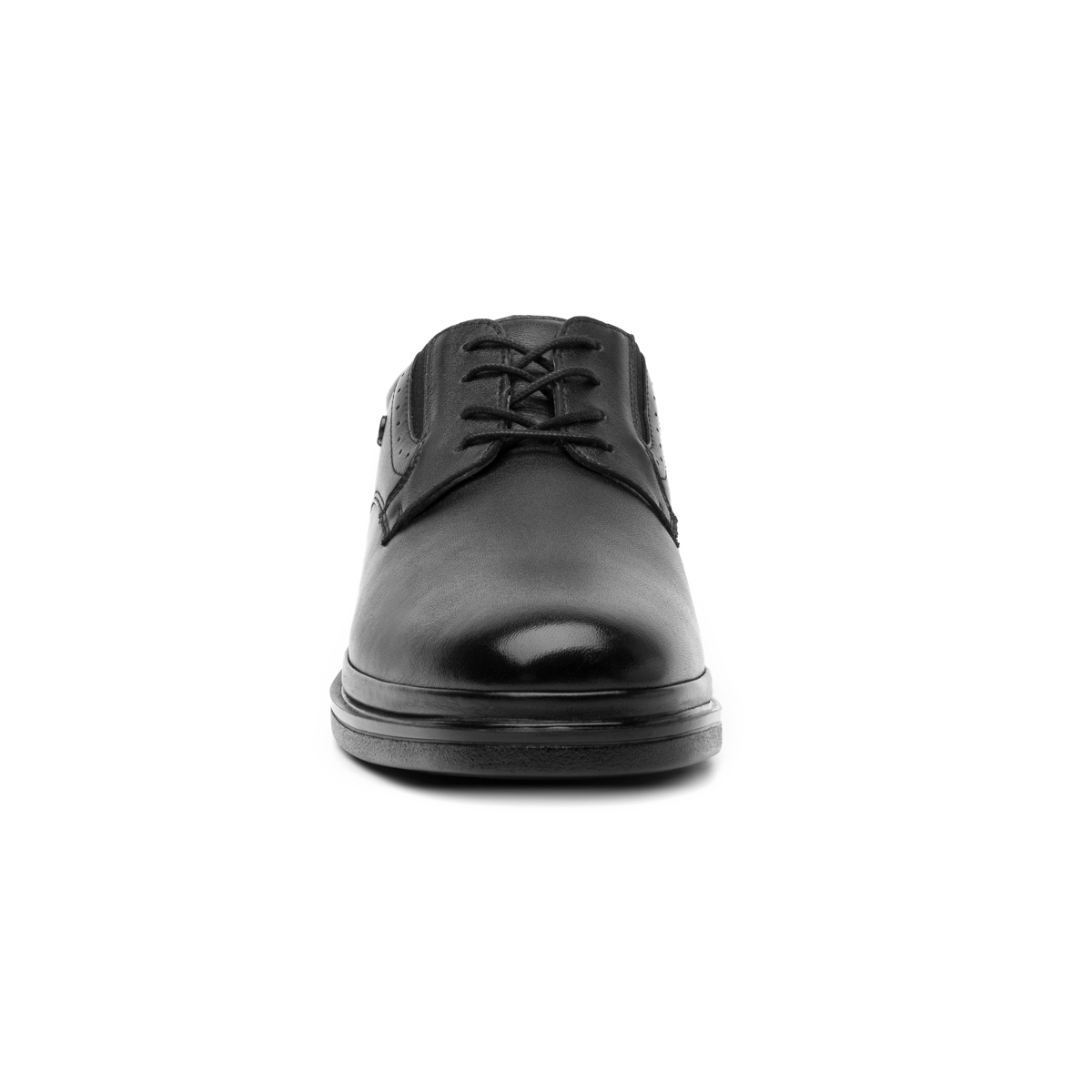 Zapato Derby Liso Quirelli para Hombre con California Auténtico Estilo 703301 Negro