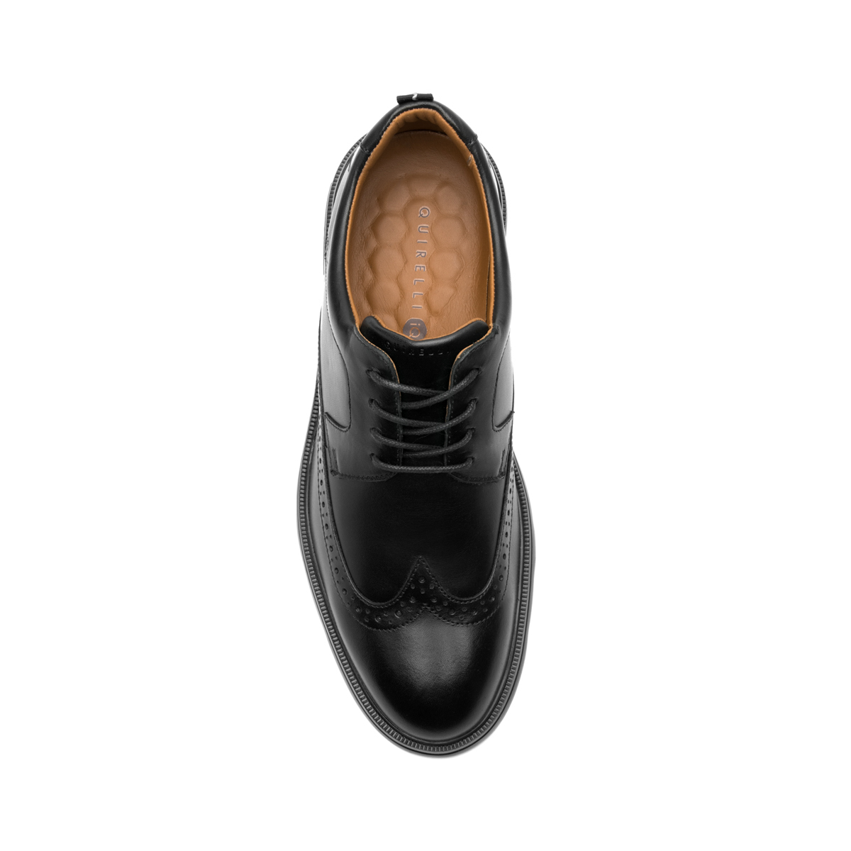 Derby Casual Quirelli para Hombre con Suela Extra Ligera Estilo 703601 Black