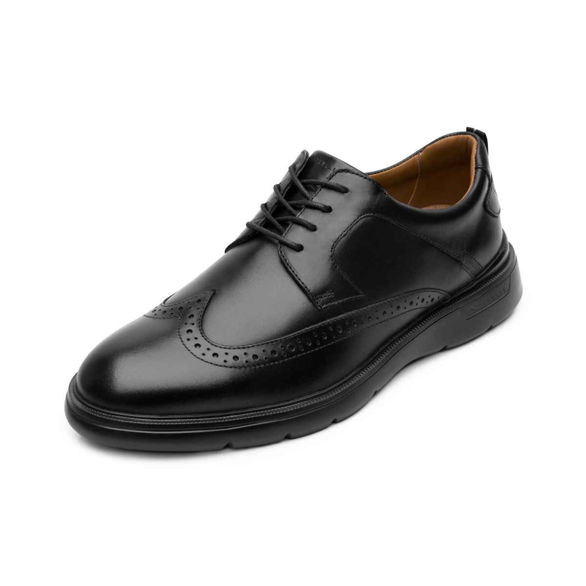 Derby Casual Quirelli para Hombre con Suela Extra Ligera Estilo 703601 Black