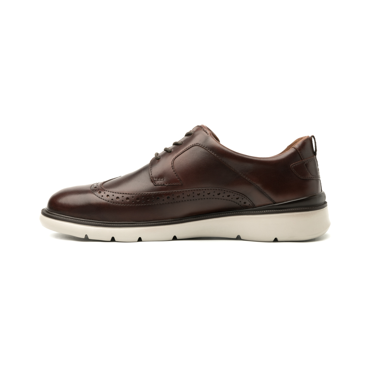Quirelli Men's Casual Derby with Extra Light Sole Style 703601 Wine