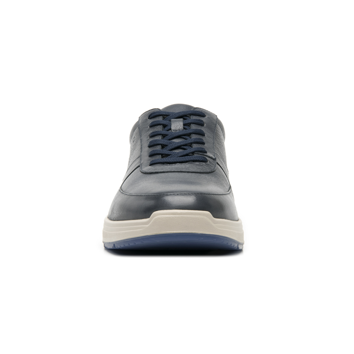 Men's Quirelli Leather Shoes Style 703805 Navy