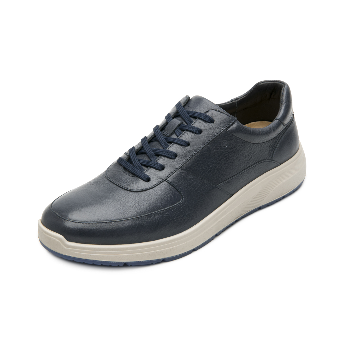 Men's Quirelli Leather Shoes Style 703805 Navy