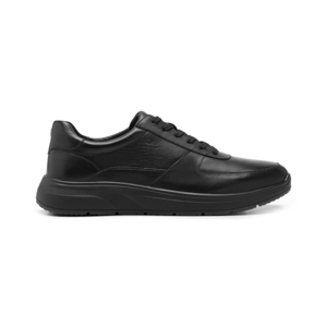 Men's Quirelli Leather Shoes Style 703805 Black