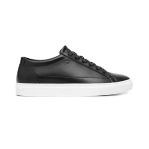 Quirelli Men's Casual Leather Sneaker Style 704901 Black