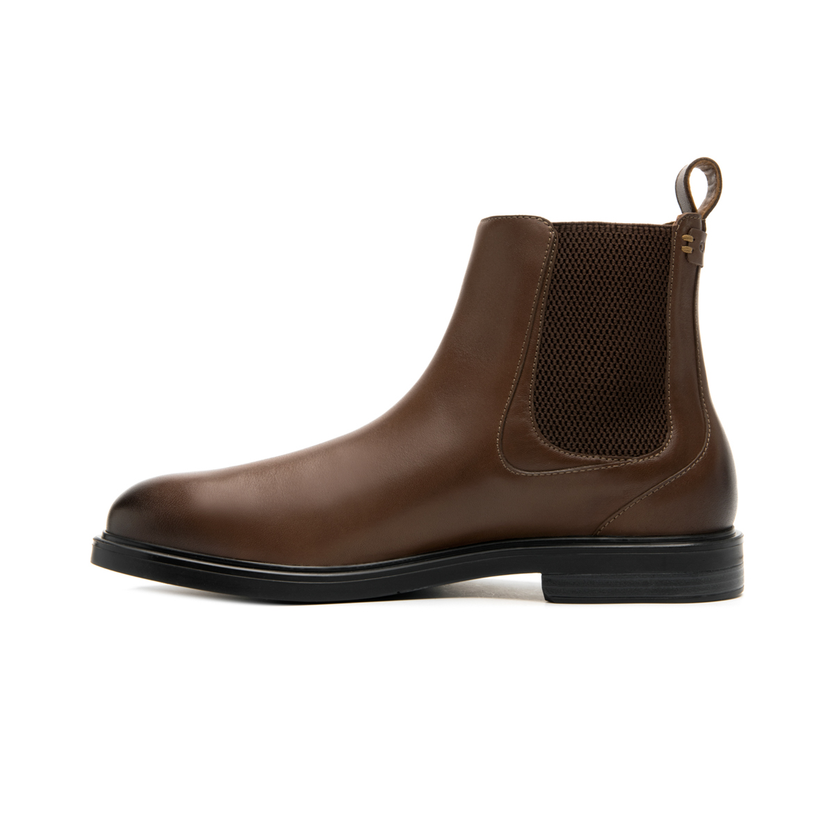 Quirelli Men's Casual Leather Boot Style 705002 Brown
