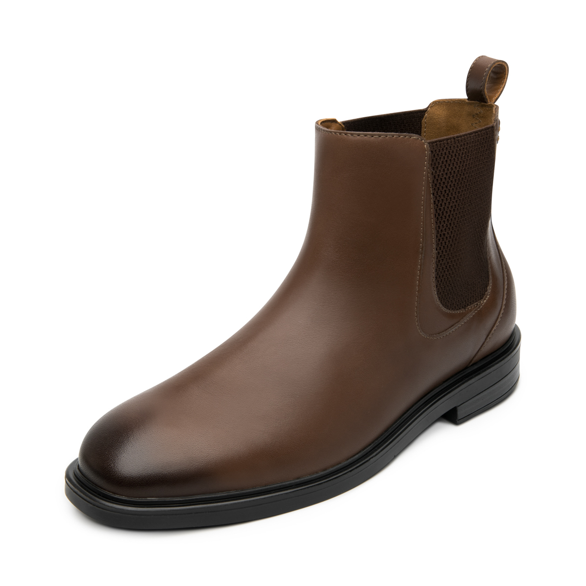 Quirelli Men's Casual Leather Boot Style 705002 Brown
