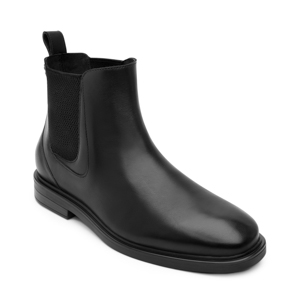 Quirelli Men's Casual Leather Boot Style 705002 Black