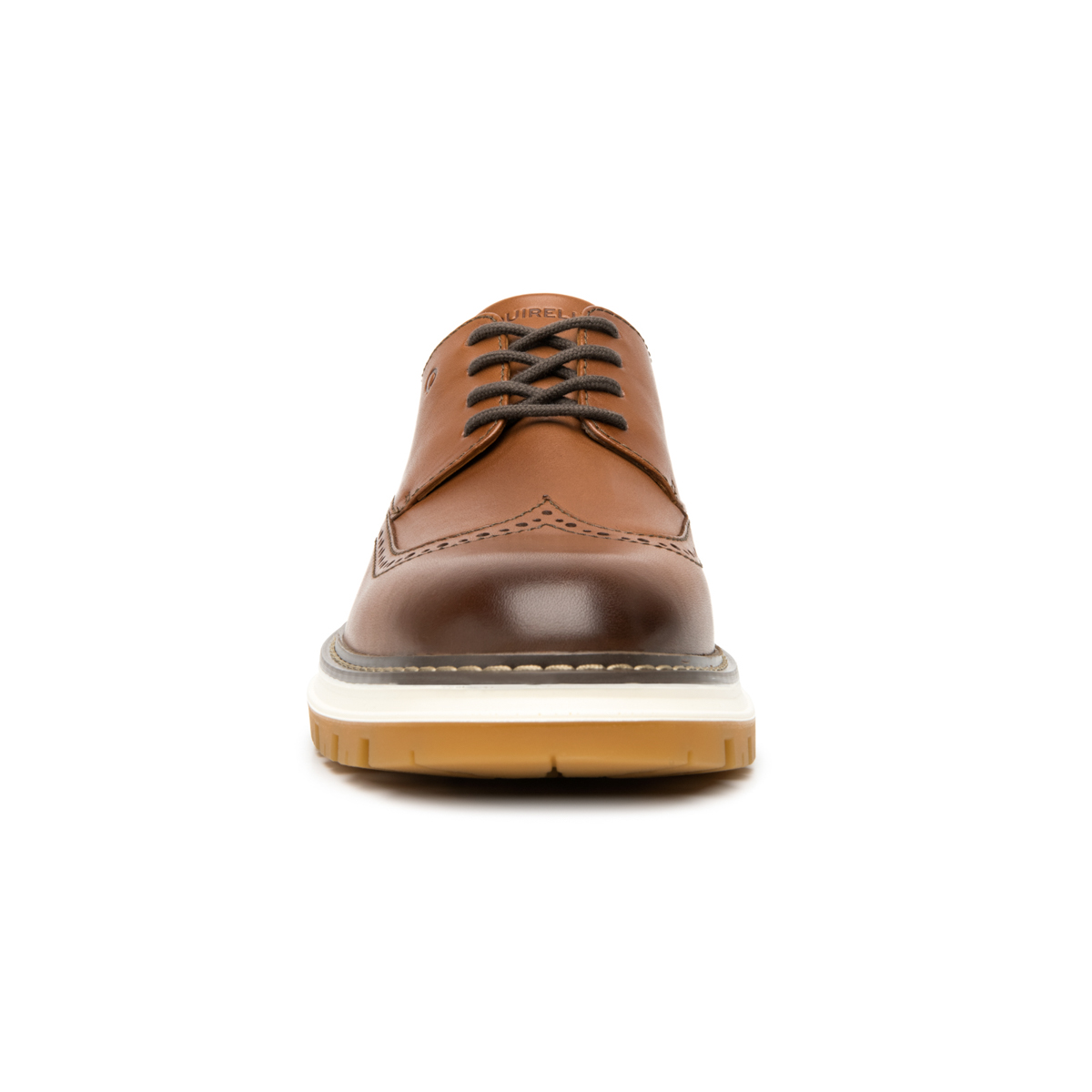 Quirelli Men's Leather Derby Style 705302 Tan