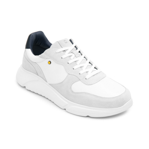 Quirelli Men's Casual Sneaker with Anatomic Insole Style 705401 White